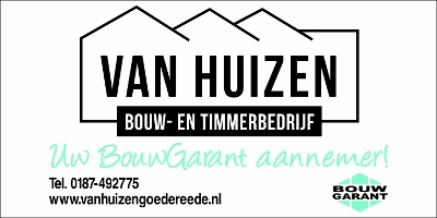 Advertentie Van Huizen Bouw- & Timmerbedrijf
