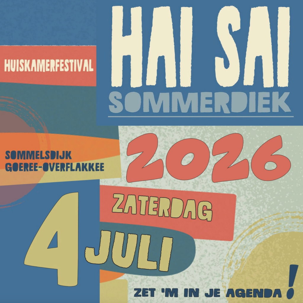 Haisai Sommerdiek Huiskamerfestival 2026